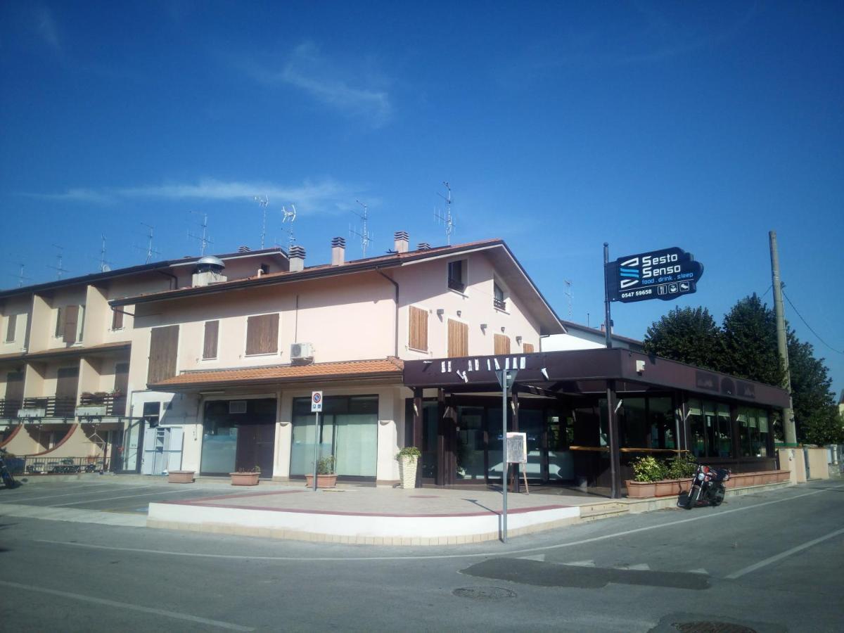 Sestosenso Food Drink Sleep Ristorante Pizzeria Alloggi Cesena Exterior foto